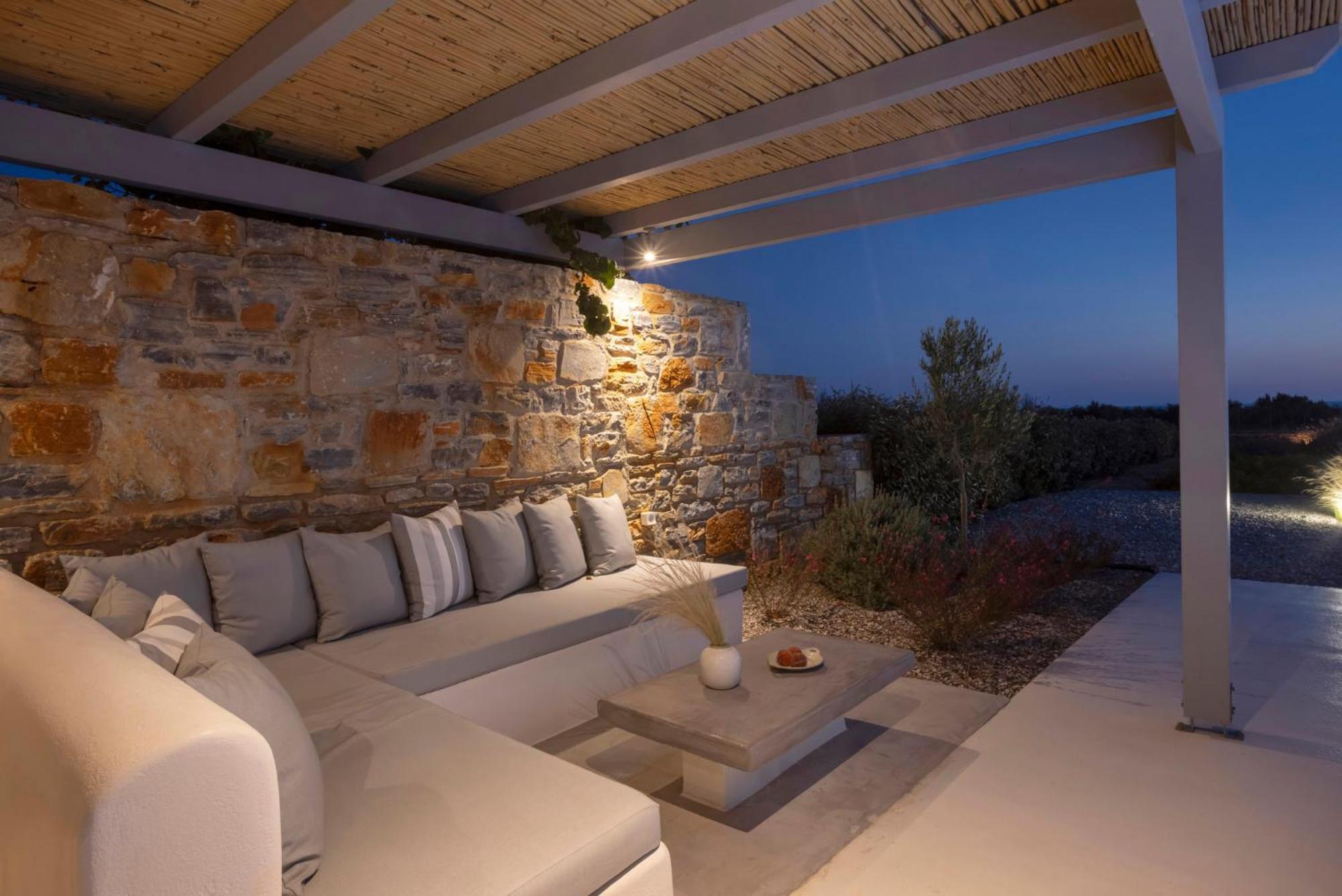 Villa Dione, Private Pool & Seaview By Naxos Dunes Kastrákion Екстериор снимка